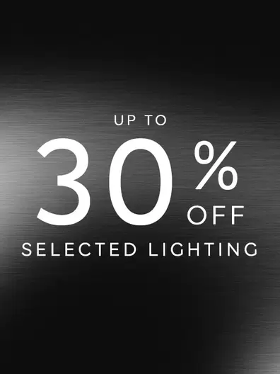 Up to 30% selected Lighting