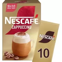 Nescafe Gold Στιγμιαίο Ρόφημα Καφέ Cappuccino Χωρίς Γλουτένη 10 x 14 gr