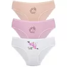 ECONOMY Σλιπάκι Κορίτσι 3τμχ ONE COLOR (3/5, 6/8, 9/12)