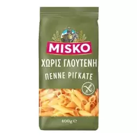 Misko Μακαρόνι Πέννε Ριγκάτε Χωρίς Γλουτένη 400 gr