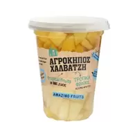 Αγρόκηπος Χαλβατζή Φρουτοσαλάτα Τροπικά Φρούτα Χωρίς Γλουτένη 400 gr