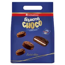 Μπισκότα Γεμιστά Βανίλια Επικάλυψη Σοκολάτα 400g