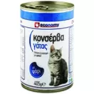 ECONOMY Υγρή Γατοτροφή με Ψάρι 405gr