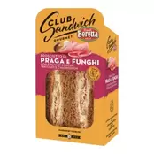 Beretta Club Sandwich Με Προσούτο & Μανιτάρι 160gr