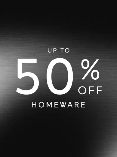 Up to 50% off selected Home
