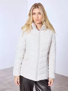 Μπουφάν με λεπτομέρεια γούνας