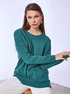 Πουλόβερ με γυριστή λαιμόκοψη