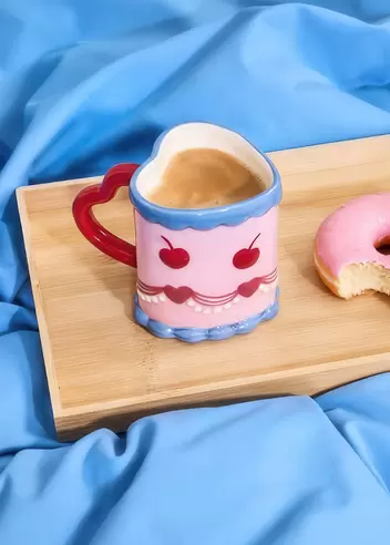 Cake slice mug - 330 ml