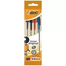 BIC Στυλό Cristal Σακουλάκι Μικτά 4τεμ