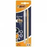BIC Στυλό Cristal Celebrate BL 2τεμ