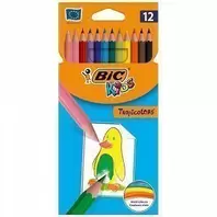 BIC Kids Tropicolors Ξυλομπογιές 12τεμ
