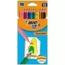 BIC Kids Tropicolors Ξυλομπογιές 12τεμ