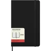 Ημερολόγιο Ημερήσιο Moleskine 2026 12Μ Large Black Hard