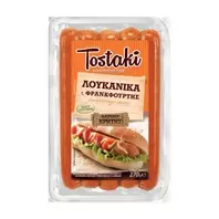 Tostaki Λουκάνικα Φρανκφούρτης Χωρίς Γλουτένη 270 gr