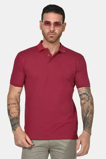 Ανδρική Μπλούζα Polo 100% Βαμβακερή – Φυσική Αίσθηση & Κομψή Εφαρμογή - ΚΟΚΚΙΝΟ                                                                Ανδρική Μπλούζα Polo 100% Βαμβακερή – Φυσική Αίσθηση & Κομψή Εφαρμογή - ΚΟΚΚΙΝΟ