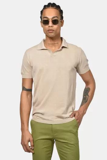 Ανδρική Μπλούζα Polo 100% Βαμβακερή – Φυσική Αναπνοή & Κομψή Απλότητα - ΜΠΕΖ                                                                Ανδρική Μπλούζα Polo 100% Βαμβακερή – Φυσική Αναπνοή & Κομψή Απλότητα - ΜΠΕΖ