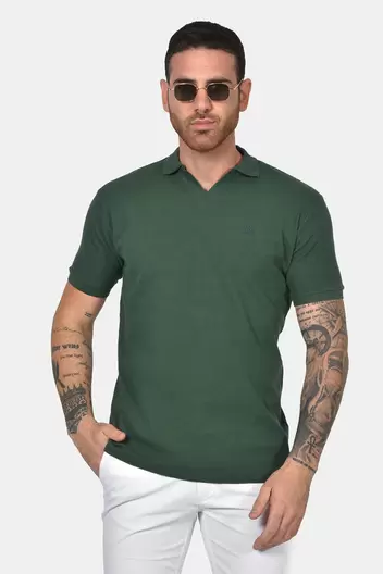 Ανδρική Μπλούζα Polo 100% Βαμβακερή – Φυσική Αναπνοή & Σταθερή Εφαρμογή - ΠΡΑΣΙΝΟ                                                                Ανδρική Μπλούζα Polo 100% Βαμβακερή – Φυσική Αναπνοή & Σταθερή Εφαρμογή - ΠΡΑΣΙΝΟ