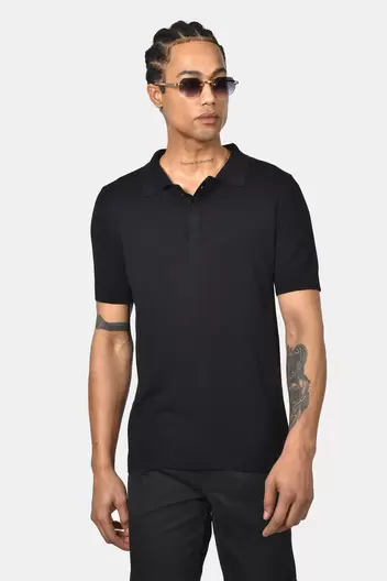 Ανδρική Μπλούζα Polo Normal Fit – Δροσερή & Ανάλαφρη Αίσθηση - ΜΑΥΡΟ Ανδρική Μπλούζα Polo Normal Fit – Δροσερή & Ανάλαφρη Αίσθηση - ΜΑΥΡΟ