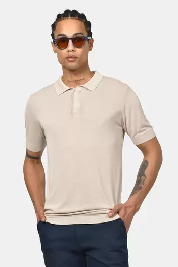 Ανδρική Μπλούζα Polo Normal Fit – Δροσερή & Ανάλαφρη Αίσθηση - ΜΠΕΖ                                                                Ανδρική Μπλούζα Polo Normal Fit – Δροσερή & Ανάλαφρη Αίσθηση - ΜΠΕΖ