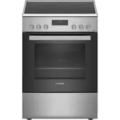 PITSOS PHNA39250 66 Lt Inox Ηλεκτρική Κουζίνα Κεραμική