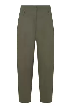 Βαμβακερό παντελόνι carrot αστραγάλου