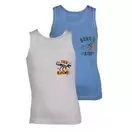 ECONOMY Φανέλα με Τιράντα Αγόρι 2τμχ ONE COLOR (3/5, 6/8, 9/12)