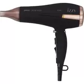 IZZY Rose Gold Ionic 222755 Σεσουάρ Μαλλιών 2400 W Μαύρο