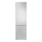 BOSCH KGN392LCF Full No Frost 363 Lt Metal Look Ψυγειοκαταψύκτης