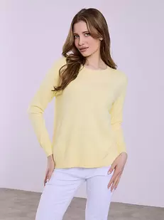 Πουλόβερ μονόχρωμο με απαλή υφή