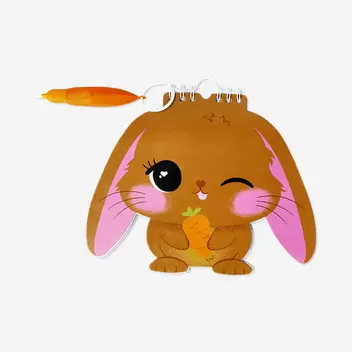 Brown bunny magic water book