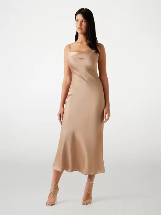 Vestido lencero de satén