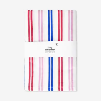 Striped tablecloth - 140x220 cm