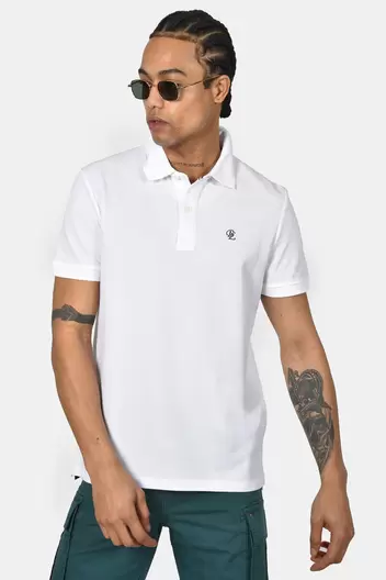 Ανδρική Μπλούζα Polo Normal Fit Από 100% Βαμβάκι Με Απαλή Υφή Και Κλασικό Γιακά - ΕΚΡΟΥ                                                                Ανδρική Μπλούζα Polo Normal Fit Από 100% Βαμβάκι Με Απαλή Υφή Και Κλασικό Γιακά - ΕΚΡΟΥ