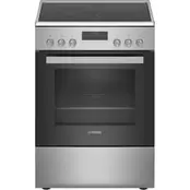 PITSOS PHN039150 66 Lt Inox Ηλεκτρική Κουζίνα Κεραμική