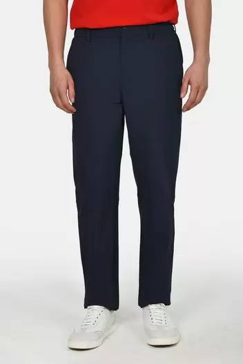 Ανδρικό Chinos Παντελόνι Normal Fit με Ελαστική Μέση και Άνετη Κίνηση - NAVY                                                                Ανδρικό Chinos Παντελόνι Normal Fit με Ελαστική Μέση και Άνετη Κίνηση - NAVY