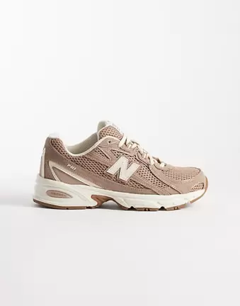 New Balance 740 suede trainers in brown - Exclusive to ASOS
