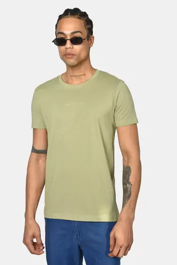 Ανδρικό T-shirt Normal Fit 100% Βαμβακερό – Minimal Berto Lucci Στάμπα - ΛΑΔΙ                                                                Ανδρικό T-shirt Normal Fit 100% Βαμβακερό – Minimal Berto Lucci Στάμπα - ΛΑΔΙ