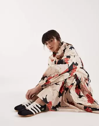 Adidas Originals Tokyo Mary Janes in black and white