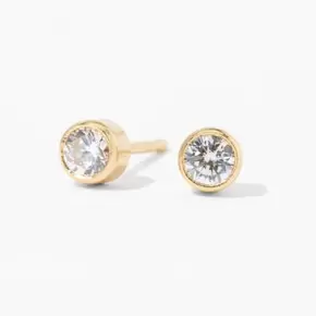 Λευκό Strass 3mm Σε Χρυσό Τόνο