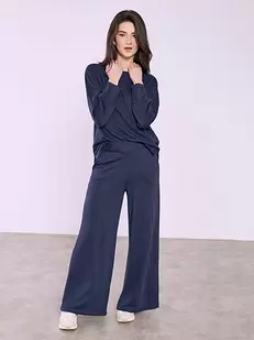 Παντελόνα ψηλόμεση με απαλή υφή