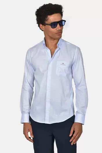 Ανδρικό Καρό Πουκάμισο Normal Fit Από 100% Βαμβάκι Με Καθαρό Pattern & Κομψό Style - ΣΙΕΛ                                                                Ανδρικό Καρό Πουκάμισο Normal Fit Από 100% Βαμβάκι Με Καθαρό Pattern & Κομψό Style - ΣΙΕΛ