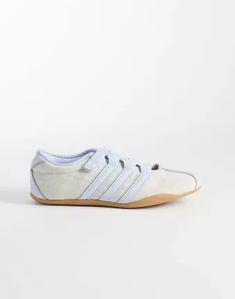 Adidas Originals Tokyo Mary Jane trainers in off white and blue
