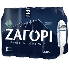 Ζαγόρι Φυσικό Μεταλλικό Νερό 12x500ml