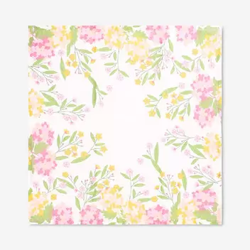 Floral fabric napkins - 2 pcs