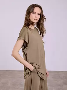 Μπλούζα με ανοίγμα τα στο πλάι