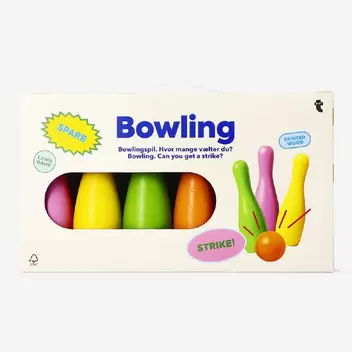 Lawn game - Wooden bowling