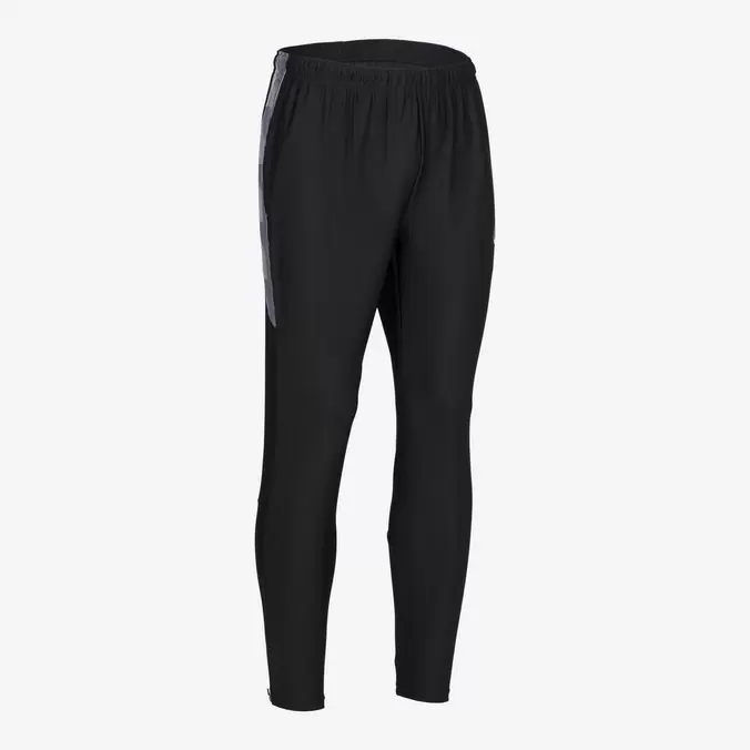 Adult Football Training Bottoms Viralto Dop - Black/Grey