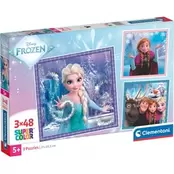 Παιδικό Παζλ Clementoni Frozen Super Color (3 x 48 Κομμάτια)