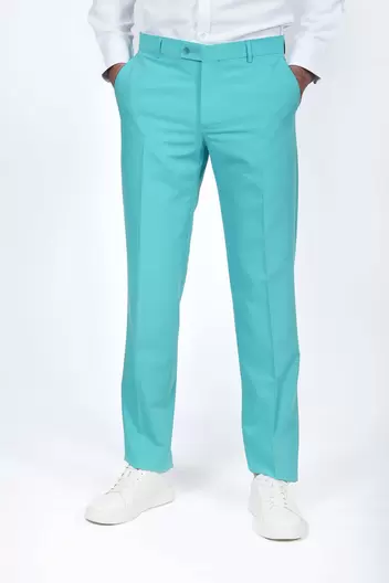 Ανδρικό Επίσημο Παντελόνι Κοστουμιού Classic Line - AQUA Ανδρικό Επίσημο Παντελόνι Κοστουμιού Classic Line - AQUA