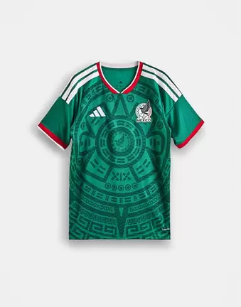 Adidas Football Mexico World Cup 26 home shirt in green print